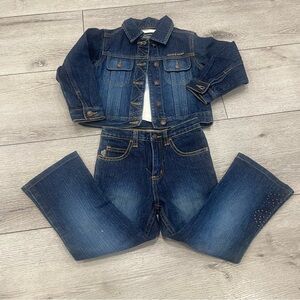 Y2K Rocawear Kids Denim Matching Set - Blue